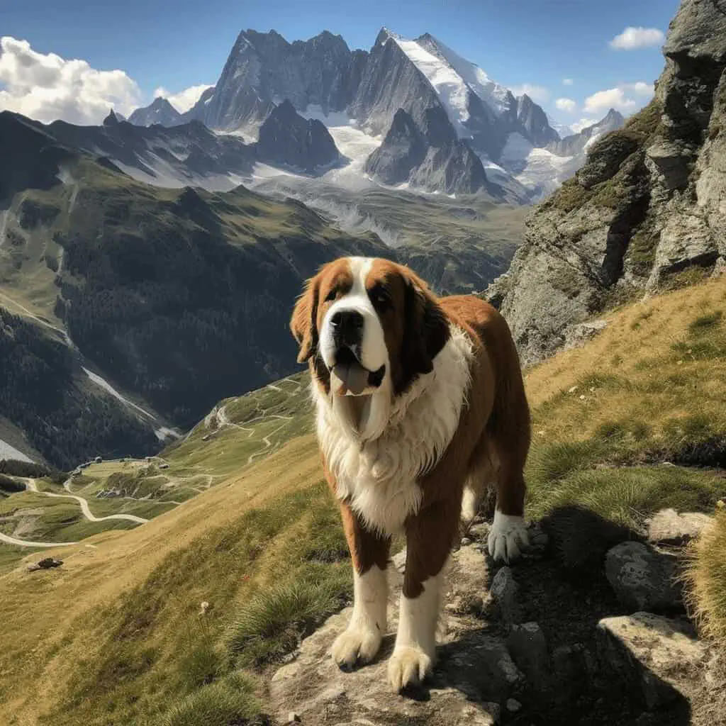 Saint Bernard Dog