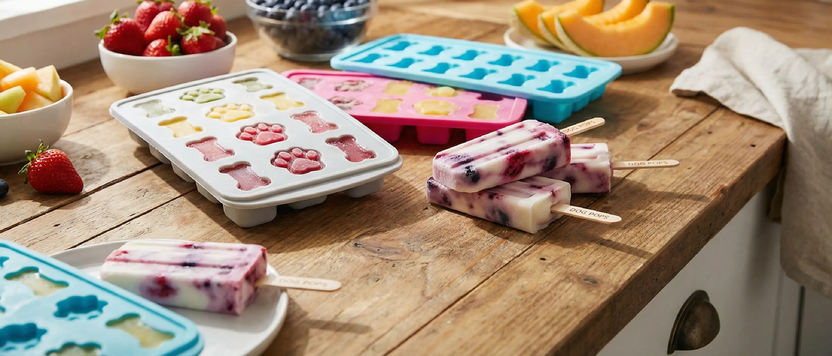 Ridiculously Quick And Easy Homemade Frozen Dog Treats Recipe!