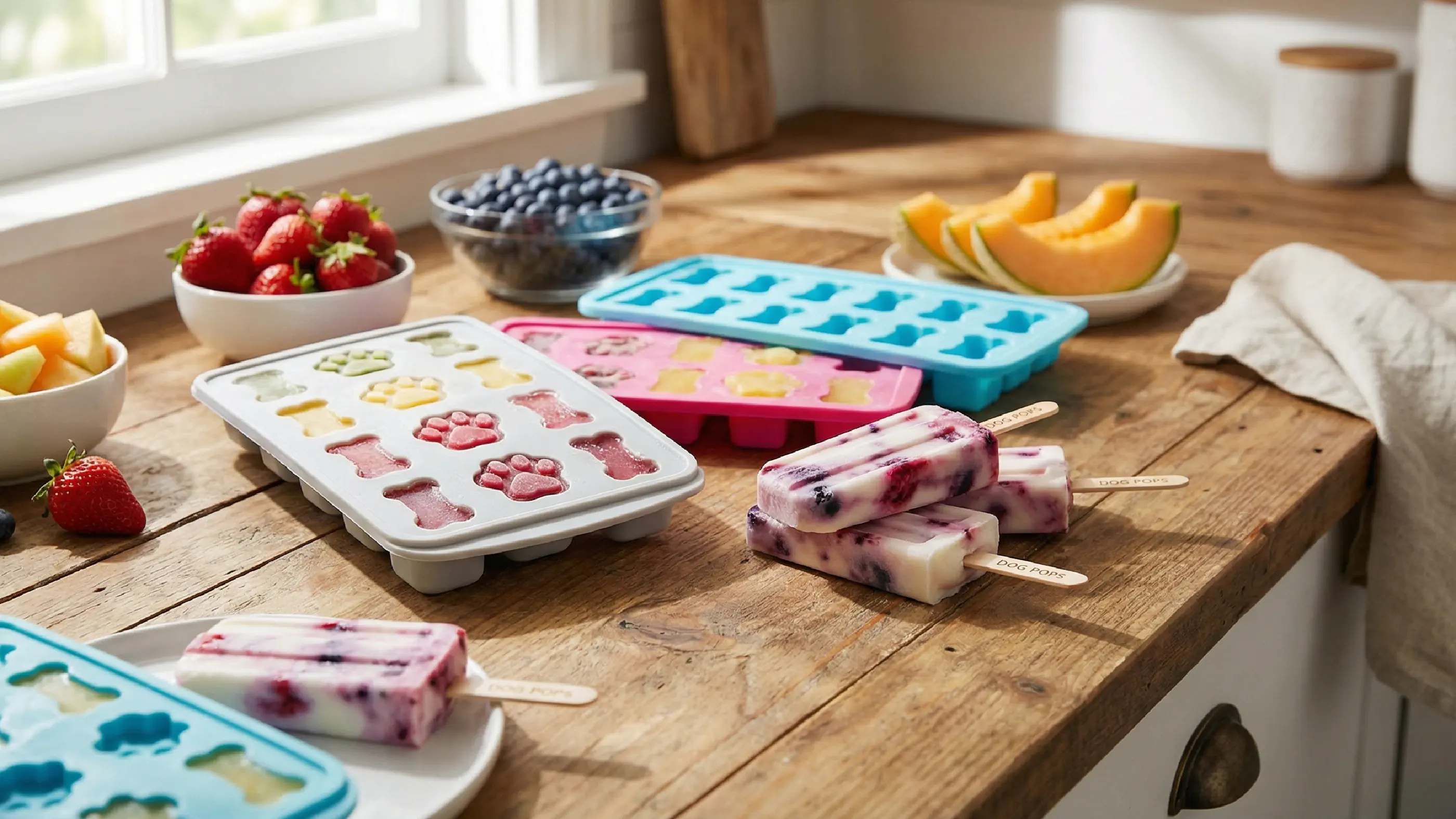 Ridiculously Quick And Easy Homemade Frozen Dog Treats Recipe!